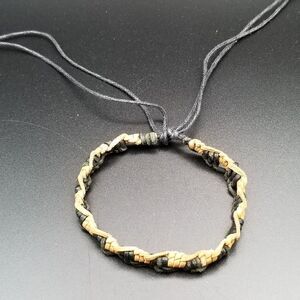 Witchy nights braided bracelet. B336